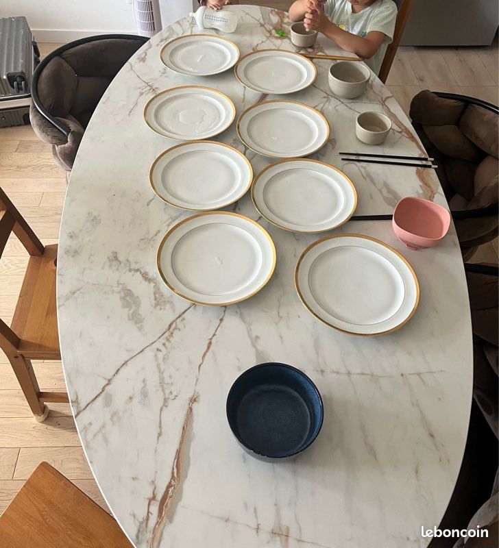 Table ovale Dekton Awake (image 1)