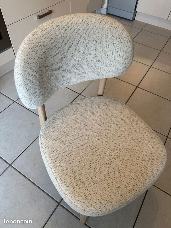 4 chaises de salon (image 4)