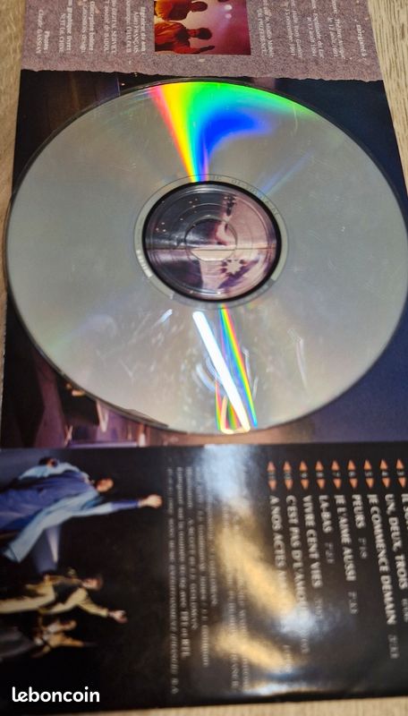 CD boitier métal Frederiks / Goldman / Jones sur Scène (image 4)