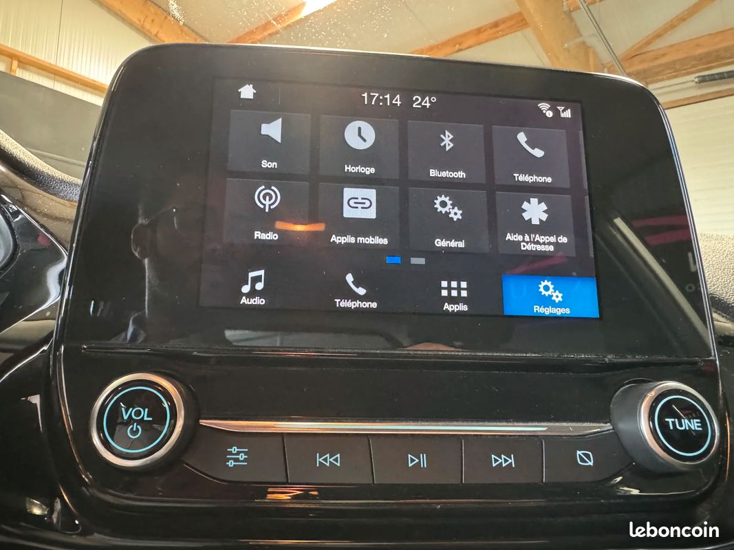 Ford FIESTA 1.0 ECOBOOST 100CH TREND 5P - APPLE CARPLAY / ATTELAGE / RADARS DE RECUL (image 31)