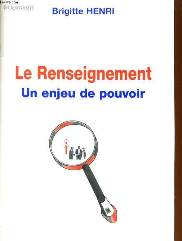 Le renseignement (image 1)
