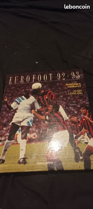 Livre rare eurofoot 92/93 almanach (image 1)