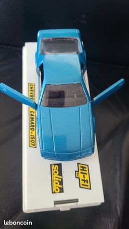 Voiture Miniature Solido Chevrolet Camaro #1338 1/43 – Vintage – état Comme Neuf NOS