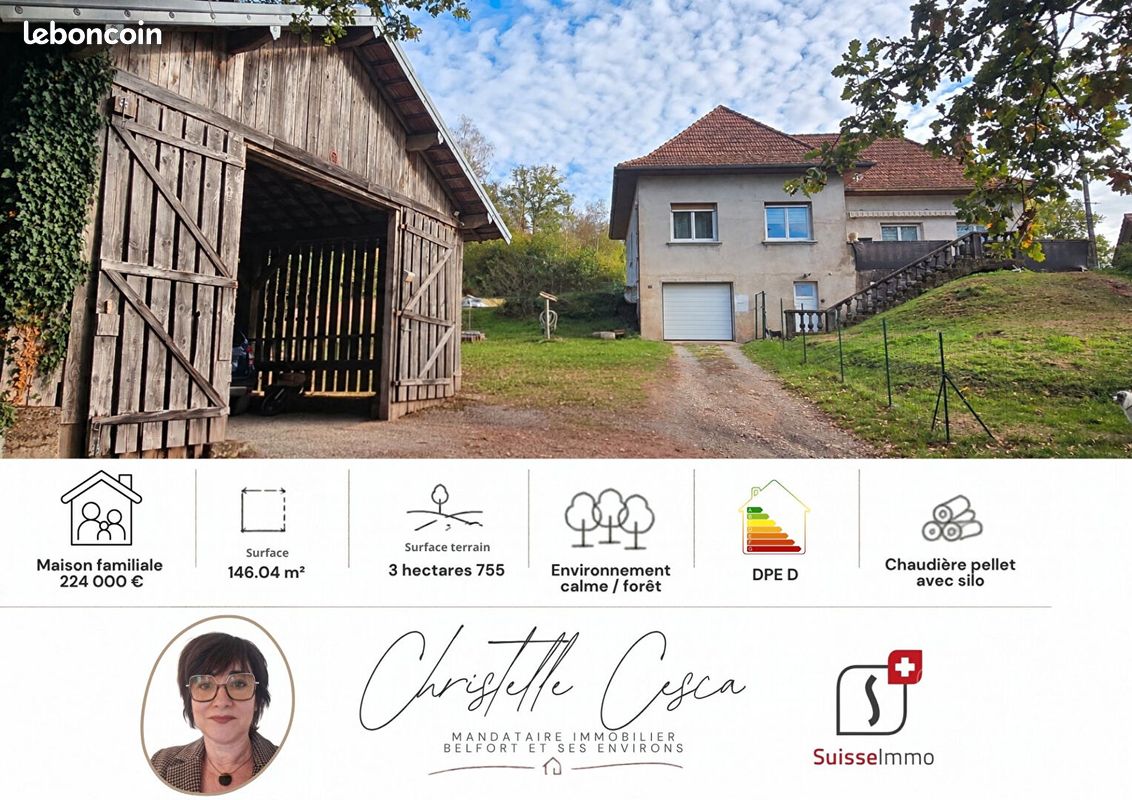 Maison 7 pièces 146 m² · à Champagney · 146 m² · 224 000 €