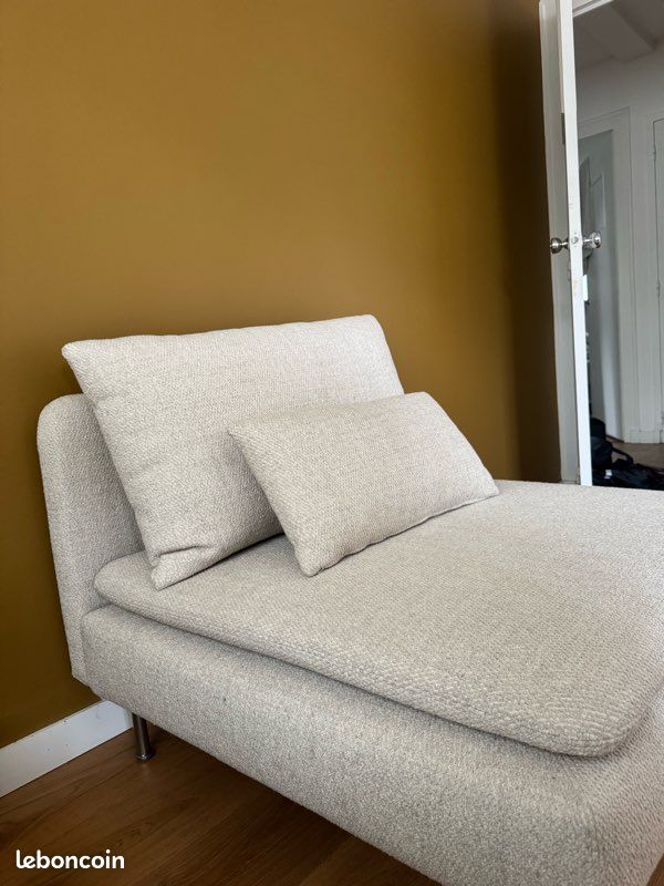Housses Bemz pour fauteuil Soderhamn - Bouclé Ivoire (image 4)