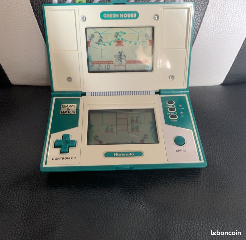 Nintendo Game Watch – Green House – Vintage 1982 – Fonctionnelle