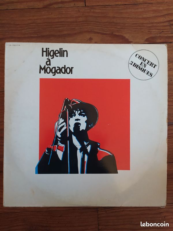 Vinyle 33 T Higelin a Mogador (image 1)