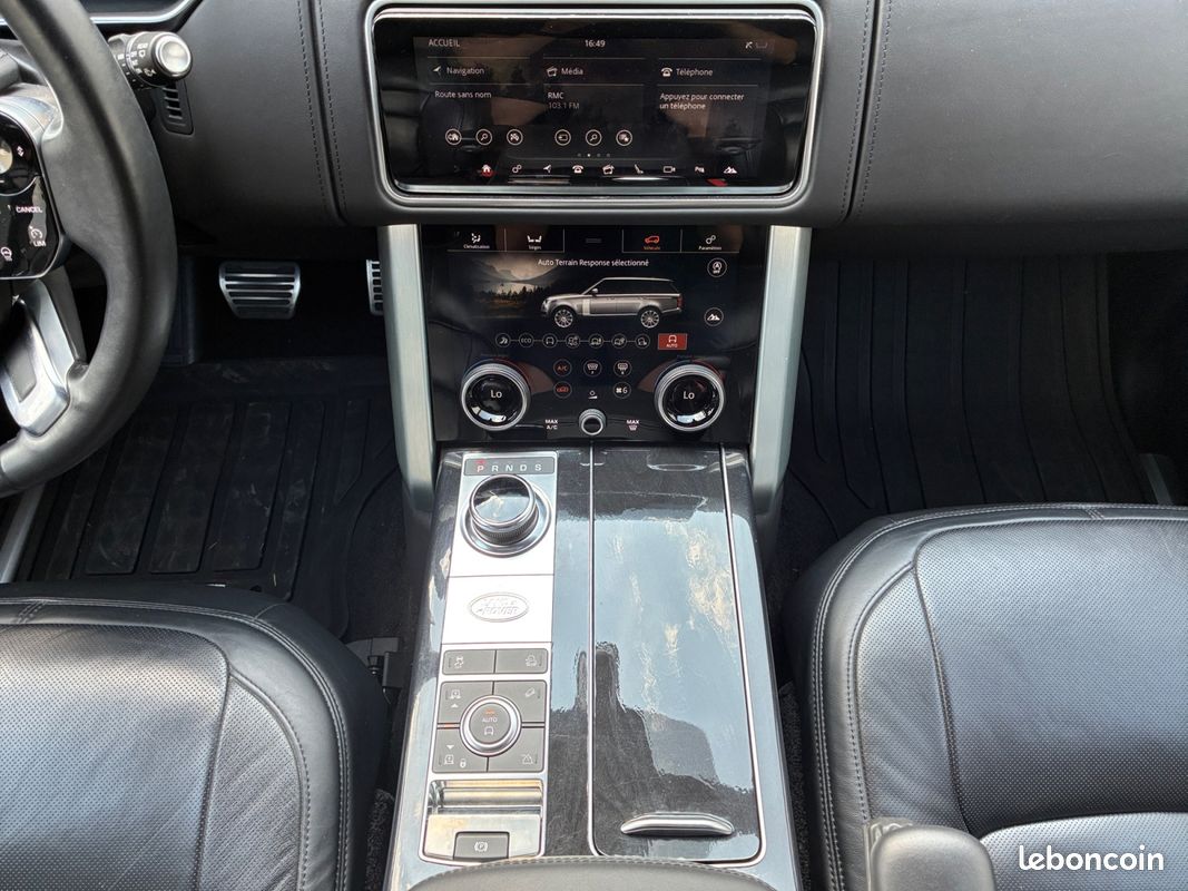 LAND ROVER RANGE ROVER IV 5.0 V8 SUPERCHARGED 525 AUTOBIOGRAPHY 525Ch Garantie 12 mois (image 12)
