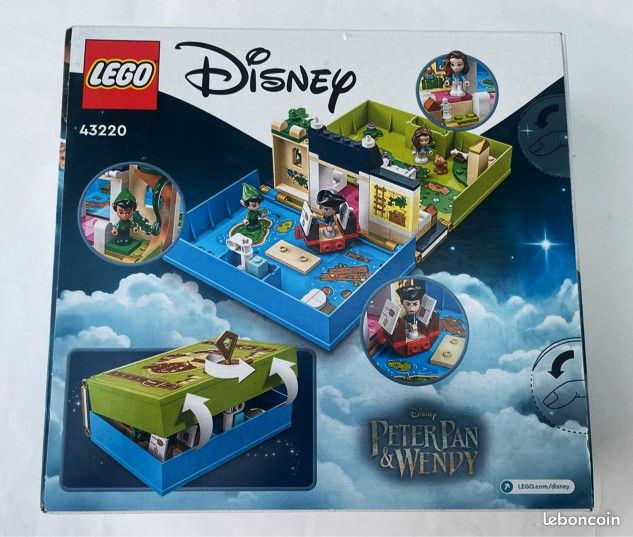 Spécial Cadeau à offrir : scellé LEGO Disney 43220 Les Aventures de Peter Pan, Wendy Livre de Contes, dès 5 ans (image 2)