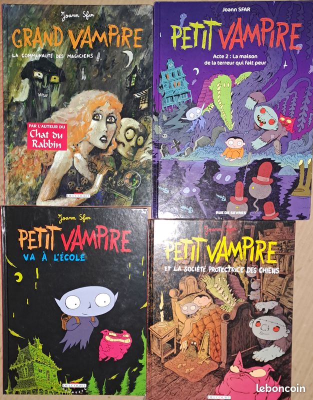 BD Petit et Grand Vampire (Sfar) (image 1)