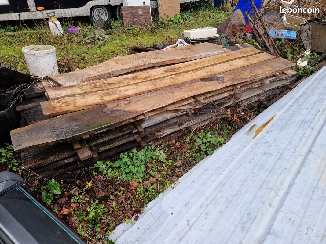 Bois d oeuvres planches de frêne en plots (image 1)
