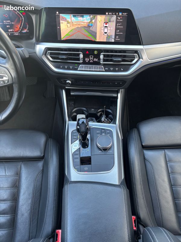 BMW SÉRIE 3 320D 190 CH G20 LUXURY / CARPLAY / CAMERA 360 / SIEGES CHAUFFANTS / TOIT OUVRANt (image 20)
