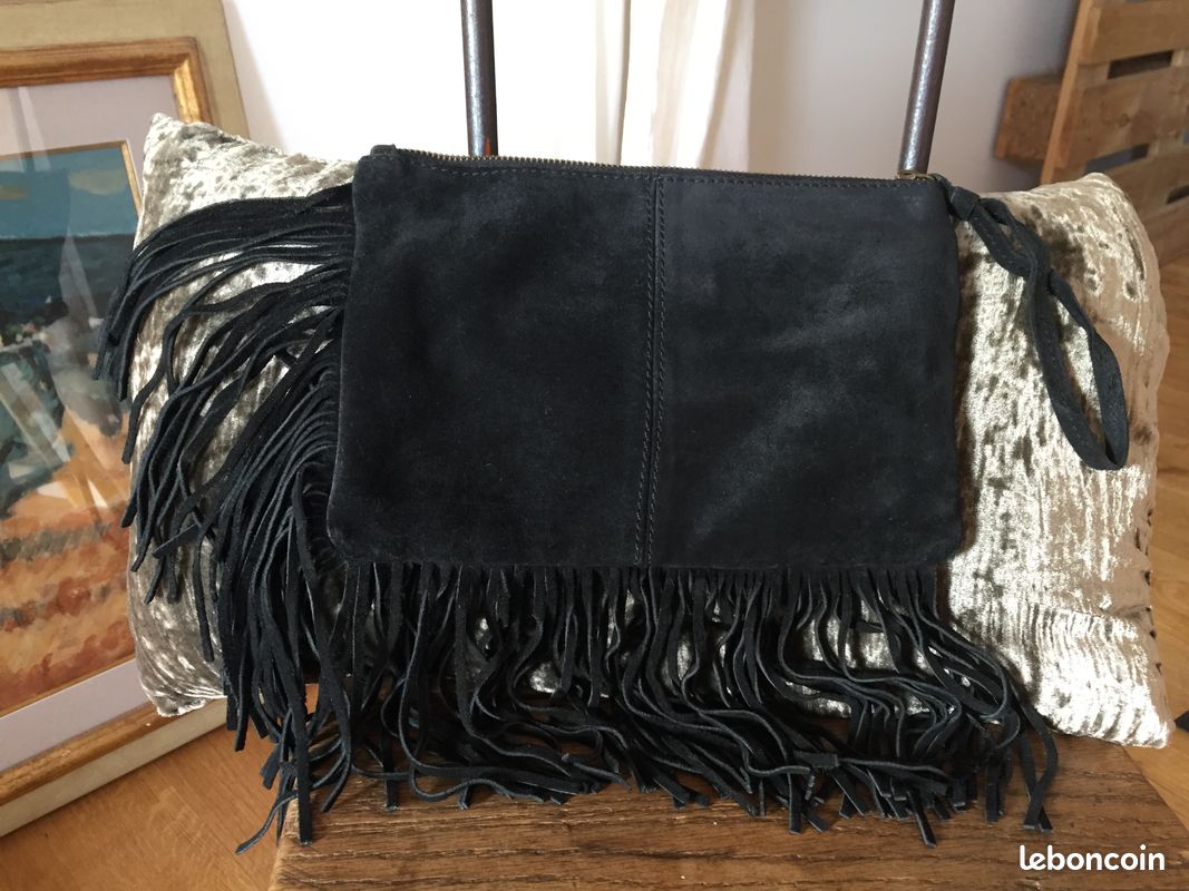 Pochette en daim (image 1)