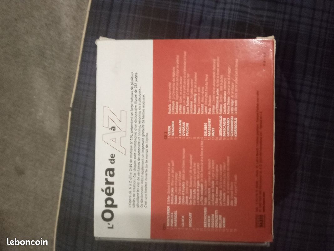 Coffret Opéra de A à Z etat neuf .. (image 2)