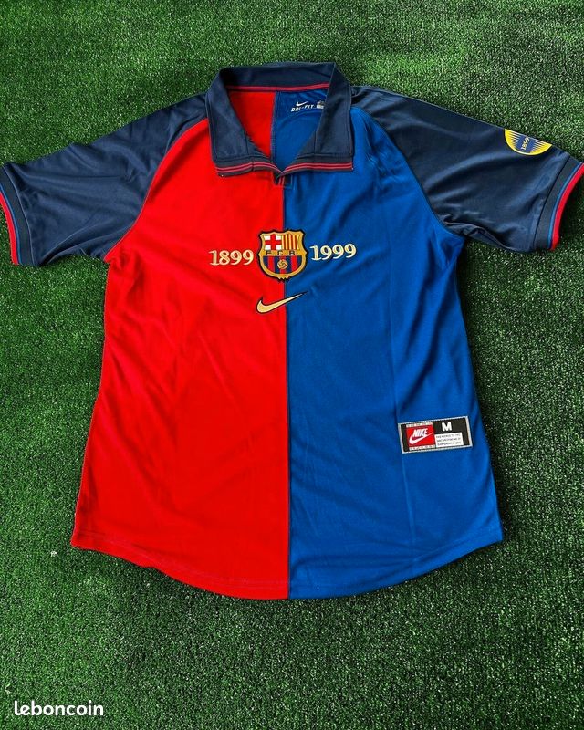 Maillot FC Barcelone 1998 – Vintage – Occasion