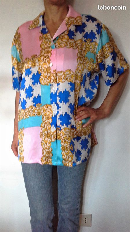 Chemise / chemisier en 100% soie (image 6)