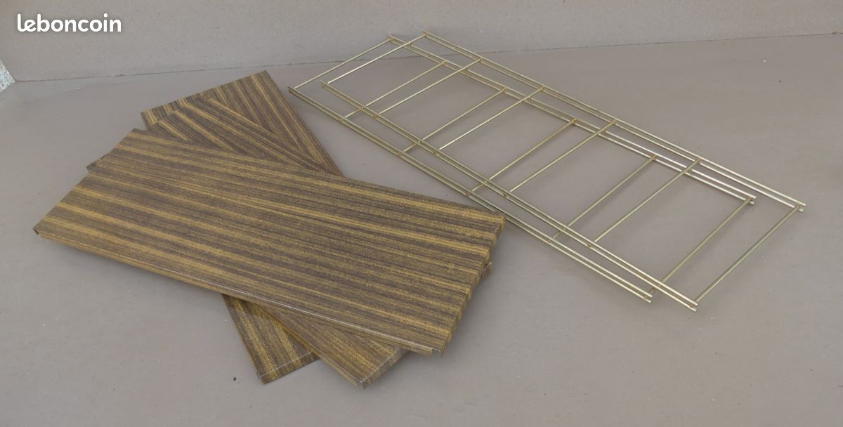 Étagère TOMADO STRING vintage métal doré modulable déco cuisine rangement #1 (image 8)