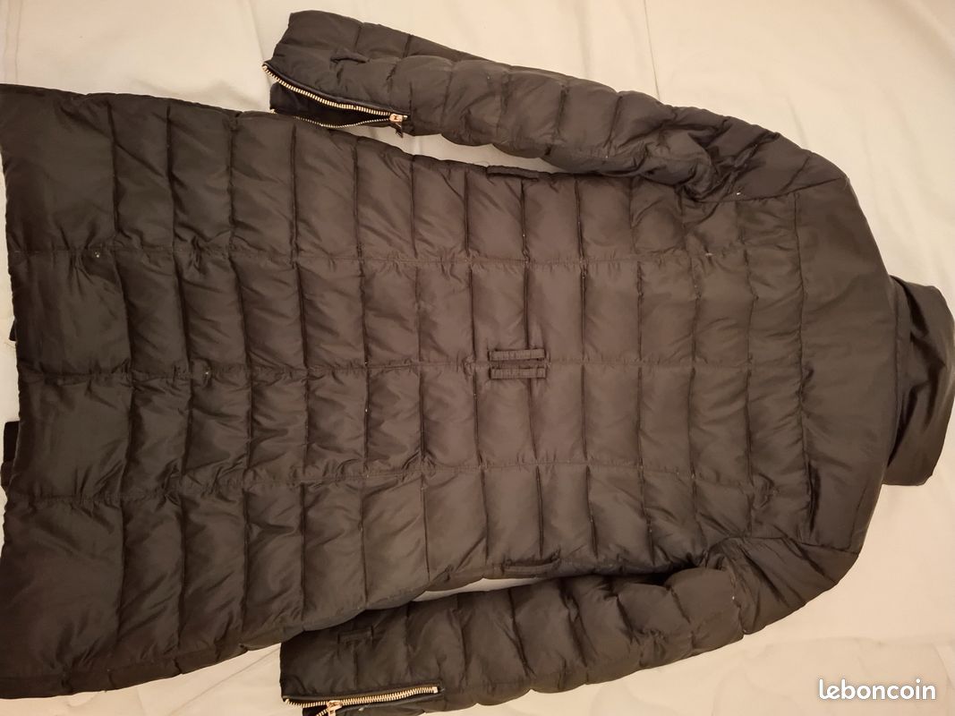 Manteau doudoune Zara Woman S marron chocolat chaud et élégant (image 6)