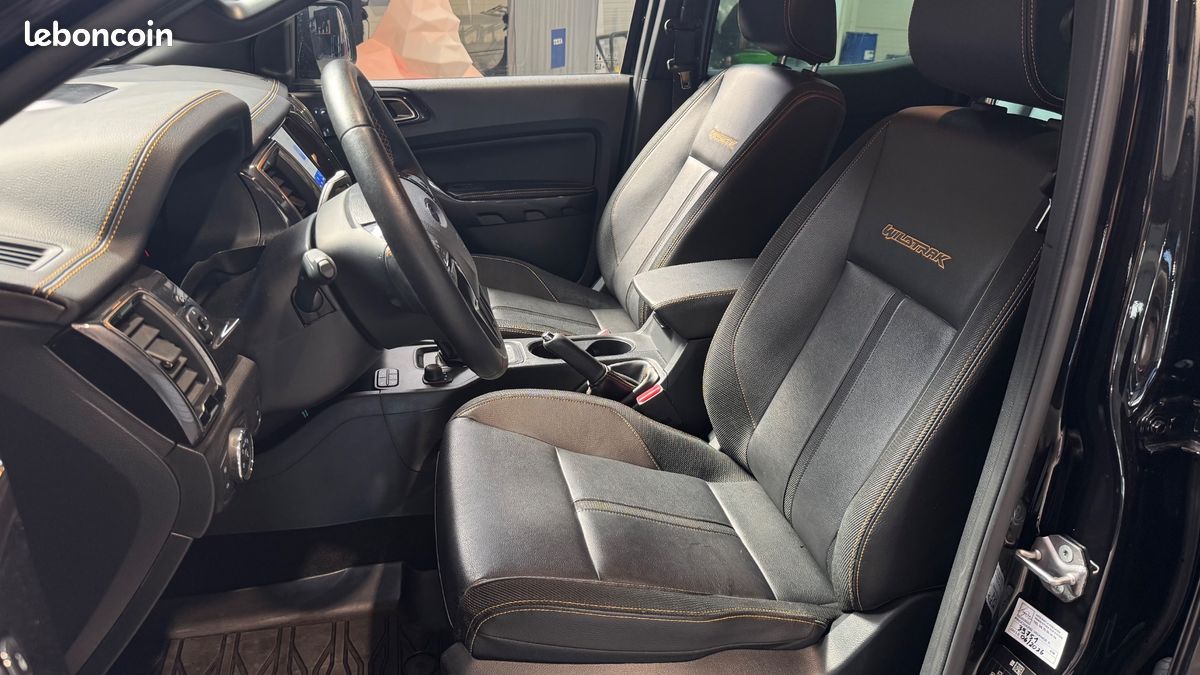 FORD RANGER IV DOUBLE CABINE 2.0 ECOBLUE 215 CH S&S WILDTRAK BVA10 - CARPLAY - CUIR - LEd (image 4)