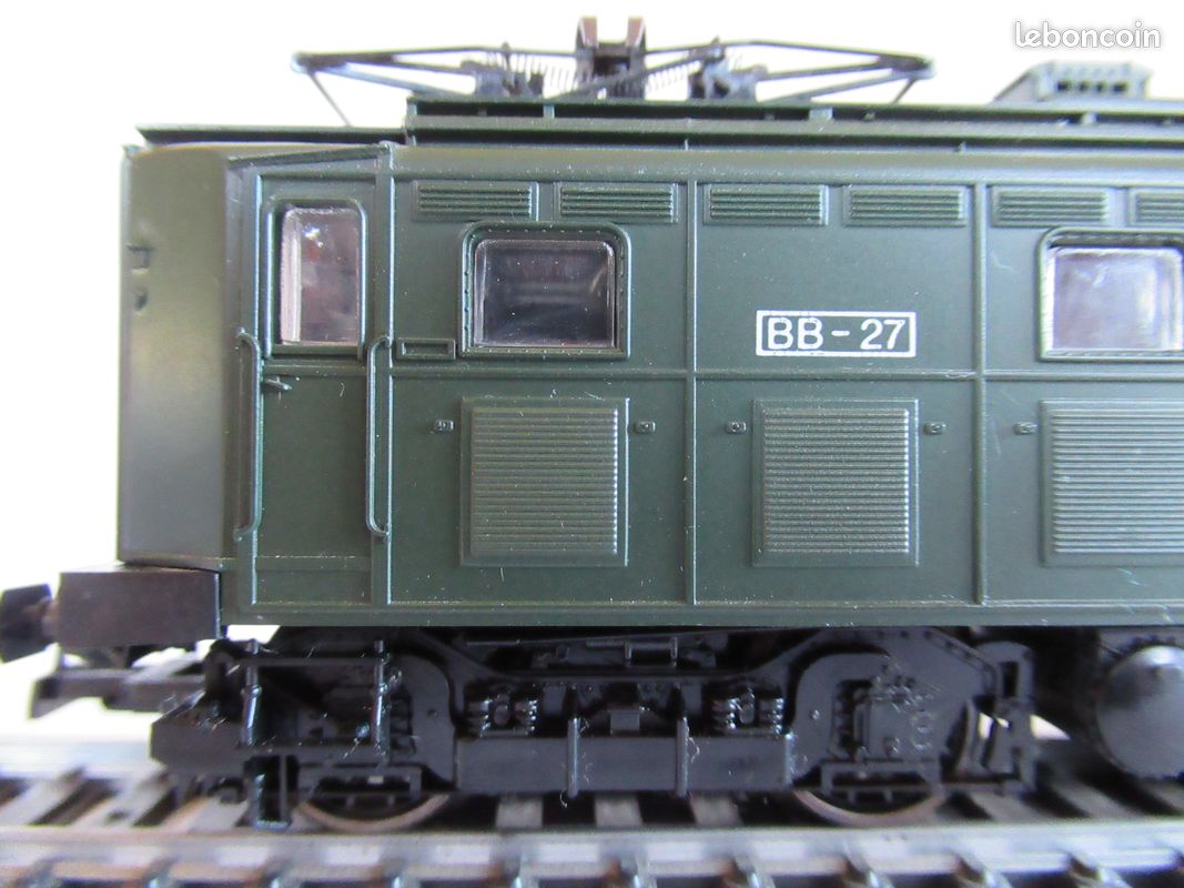 JOUEF BB 27 Locomotive Électrique Neuve – Superbe Caisse D'Origine Avec Pantographes – Prête à Collectionner