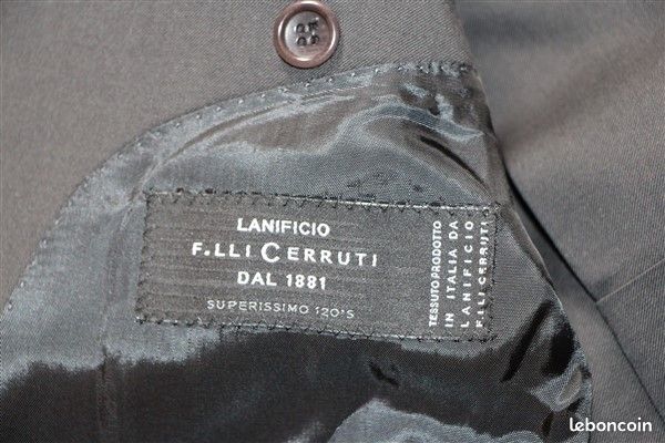Vends Costume Lani. F.lli Cerruti Dal 1881 (image 2)
