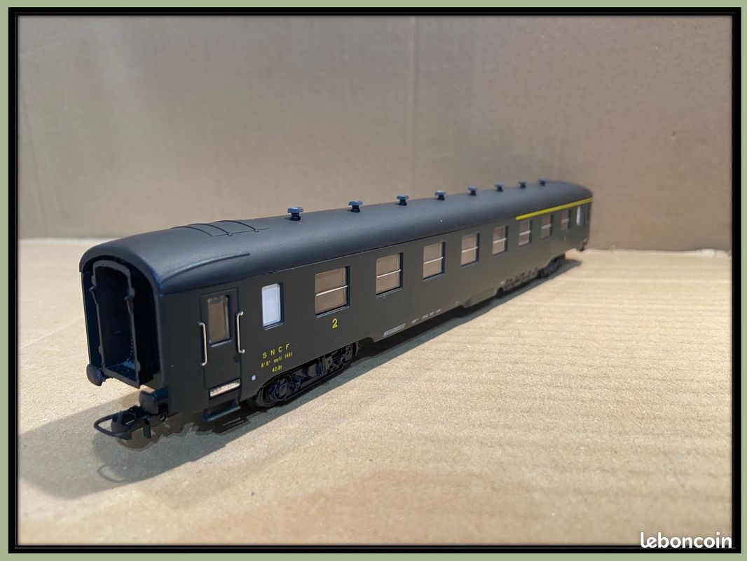 Voiture DEV - Caisse courte acier ordinaire - SNCF - LIMA - Echelle HO - Réf 309 123 K (image 6)