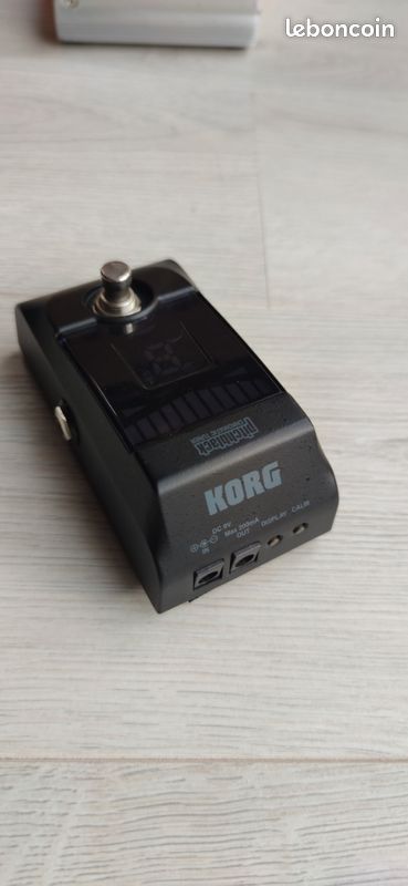 Korg - Accordeur chromatique à pédale Pitchblack X Korg - Accordeur chromatique à pédale Pitchblack X