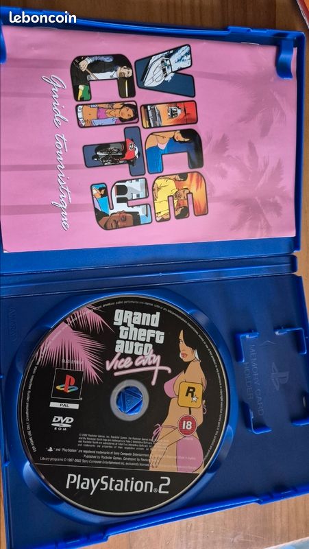 GRAND THEFT AUTO GTA Vice City (2002) RARE PS2 69 x 98.5cm Promotional Poster #2 EUR 266,27 - ES