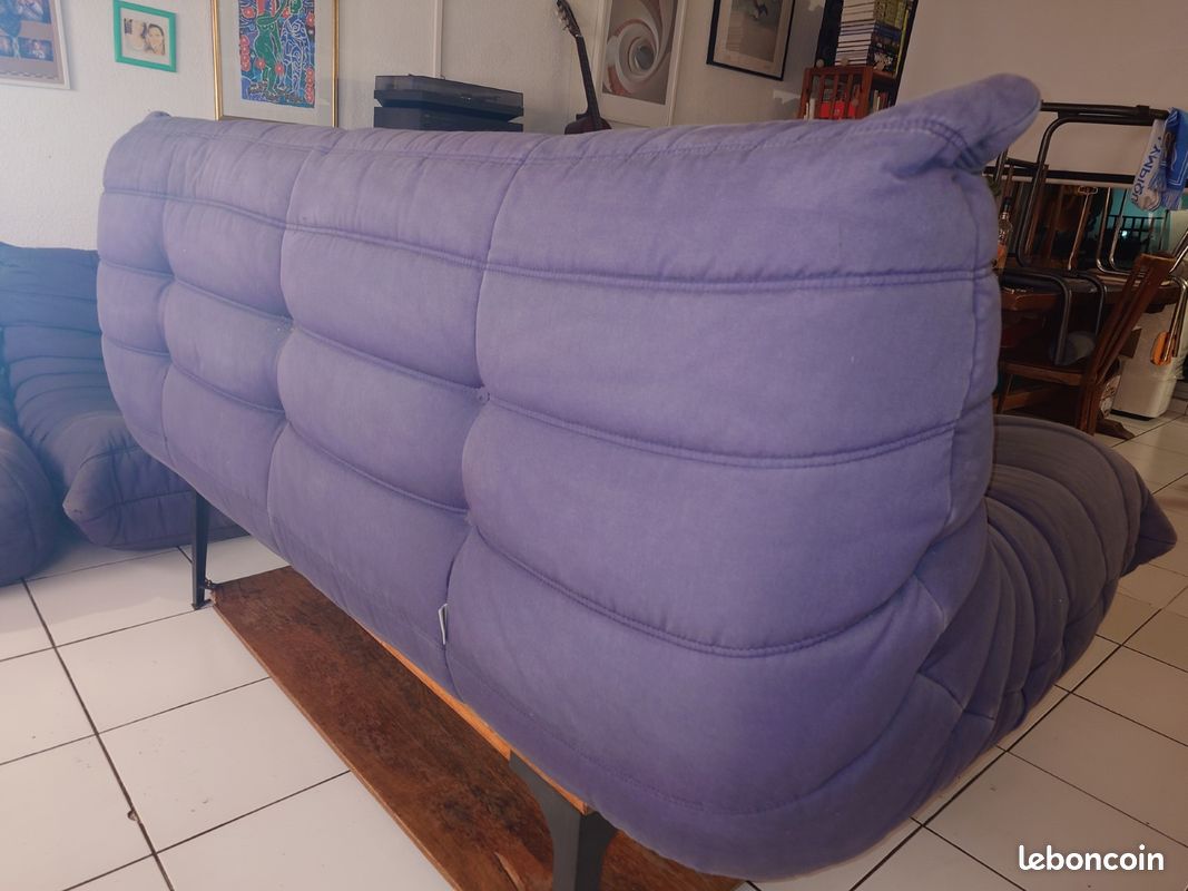đïžÂ Ensemble LIGNE ROSET Togo Grande banquette + Angle + Chauffeuse, đ đș (image 5)