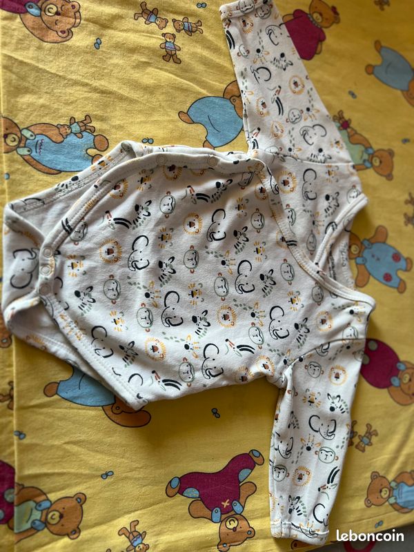 Lot de 7 bodies 3 mois (image 3)