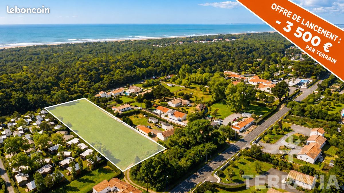 Terrain 402 m² · à Saint-Jean-de-Monts · 402 m² · 95 500 €