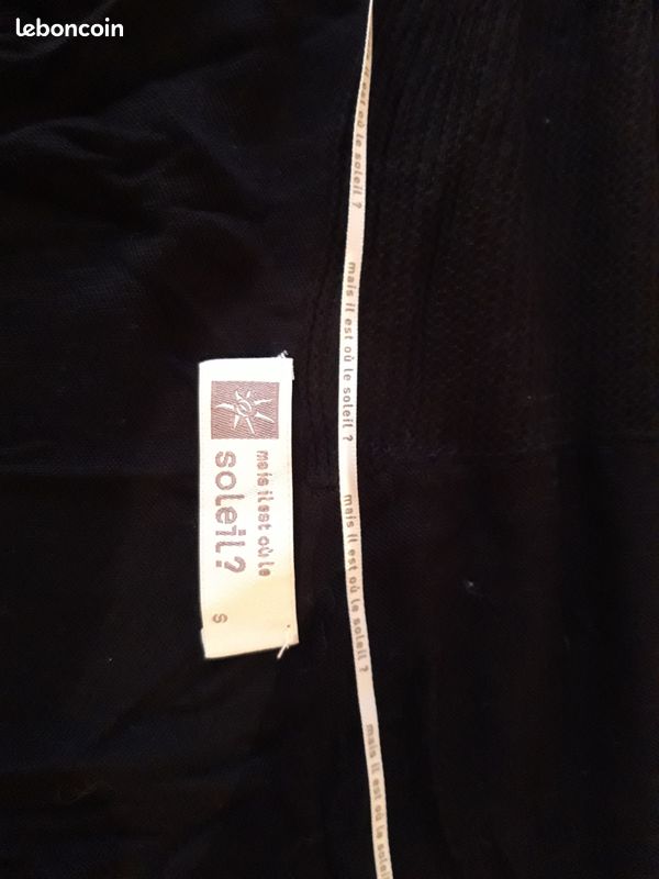 Robe échancrée noir 36 Mais il est où le soleil #vesterie (image 5)