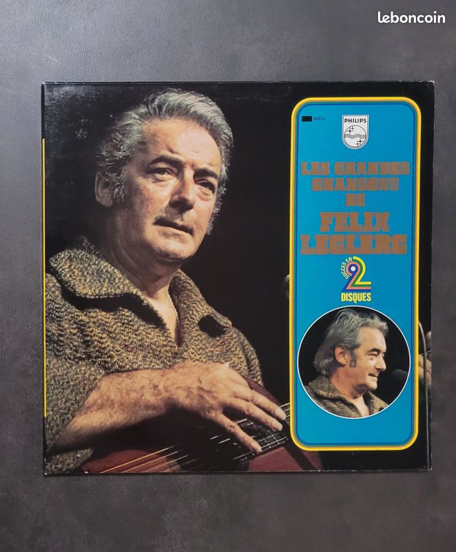 Lot 2 Vinyles Légendes de la Poésie – Georges Brassens & Félix Leclerc (image 7)