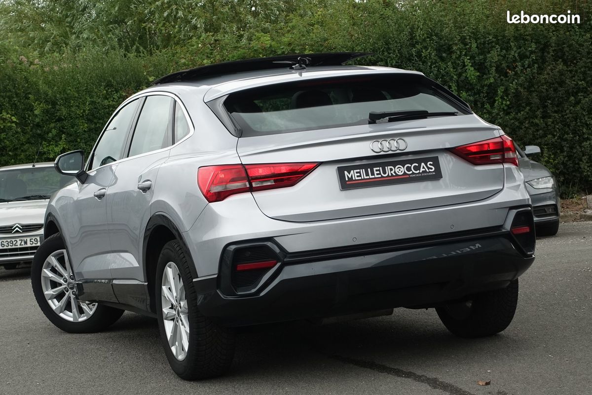Q3 Sportback 35 Tdi 150cv S-Tronic Virtual cockpit/Cuir sport chauffant/Toit ouvrant/Carplay/Grd Gps Europe/Régulateur/Hayon électrique/Attelage/1°Main/Garantie 12 mois (image 3)