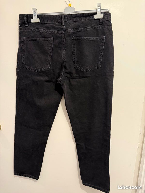 Jeans Homme Zara Taille 36x32, Coupe Droite En 100% Coton — Occasion En Excellent état