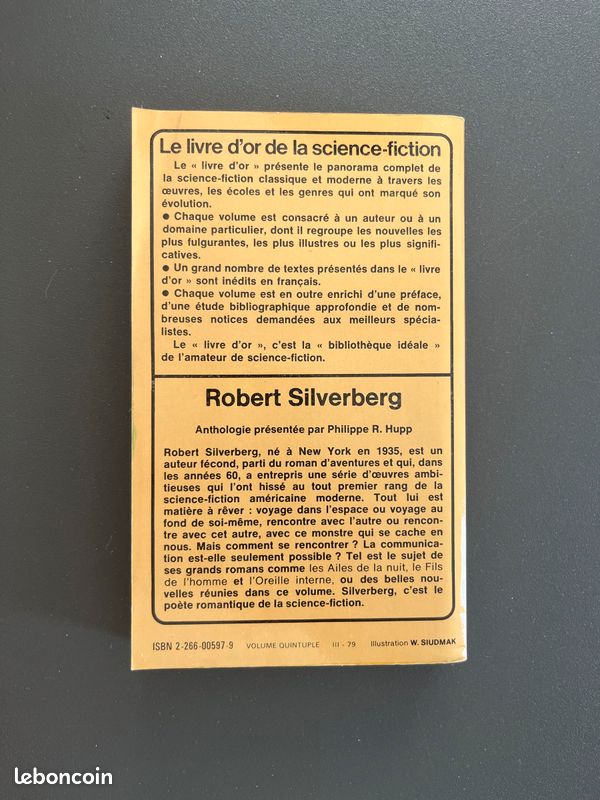 Le livre d or de la science fiction silverberg (image 2)