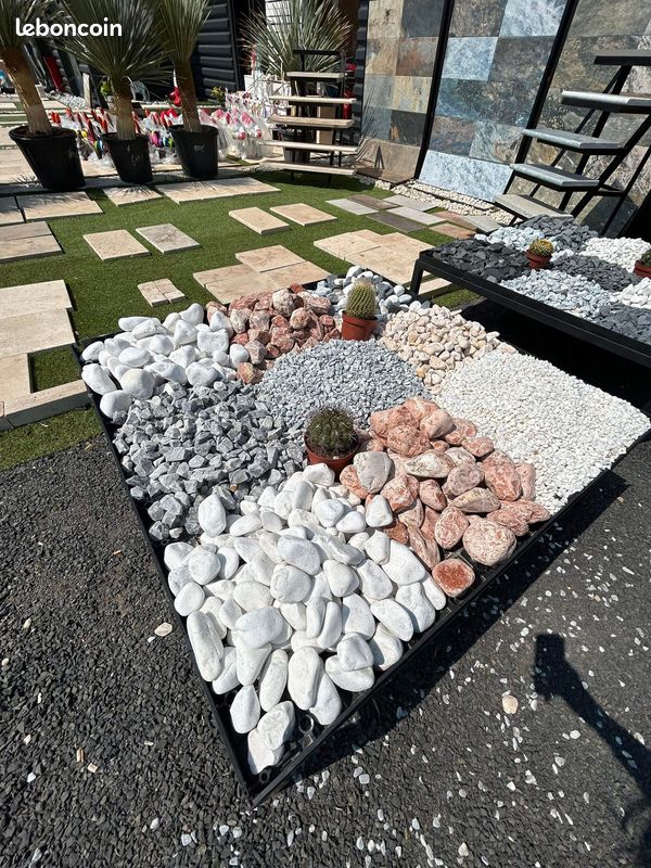 Galets Décoratifs Sac Galets Blancs 25 Kg Galets Blancs