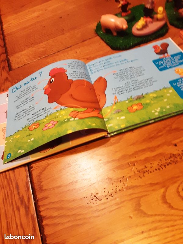 Petits livres éducatifs sur la ferme avec ses petits animaux (image 3)