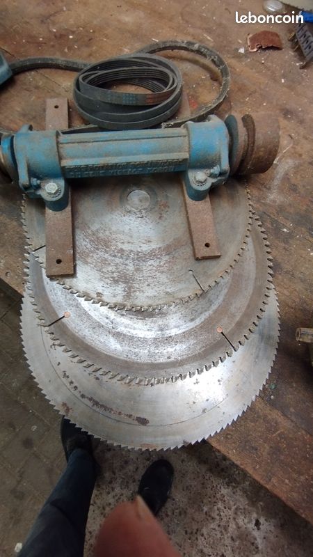 2 Lames De Scie Circulaire Unimat Pour Bois Et Métal – état Neuf