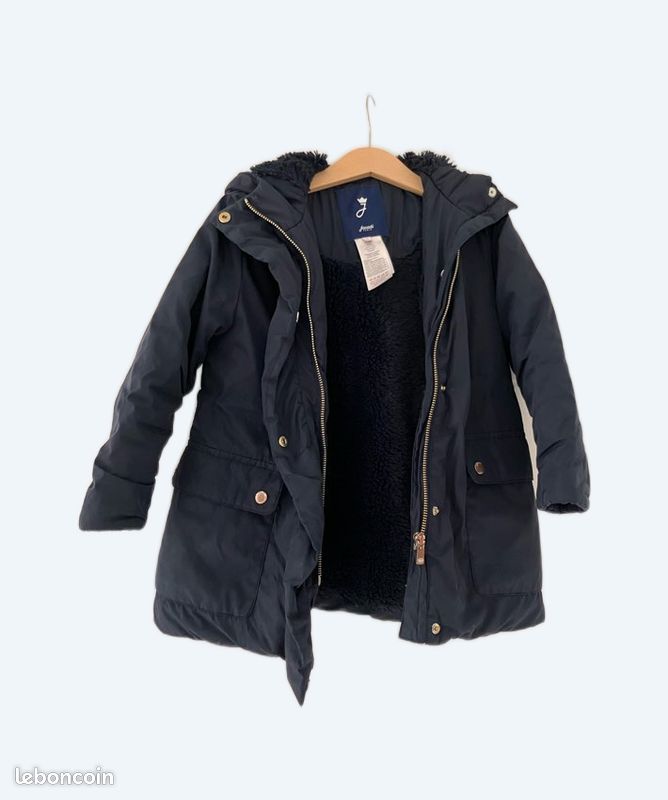 Veste d’hiver Jacadi fille taille 5 ans (image 1)