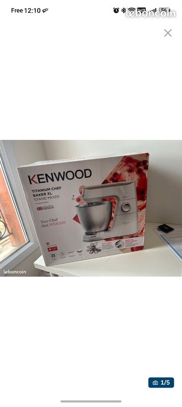 Robot keenwood Baker chef Titanium (image 1)