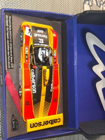 Miniature Alpine A442 1/18 Norev No.4 Calberson 24h Le Mans 1978 G Frequelin J Ragnotti