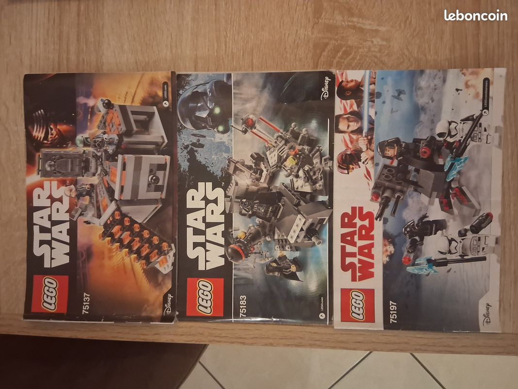 Chambre de congélation carbonique LEGO Star Wars 75137 - LEGO - 75197 Battle Pack experts du Premier Ordre (image 1)