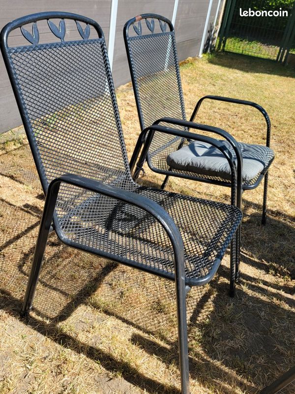 Lot 4 chaise extérieur (image 4)
