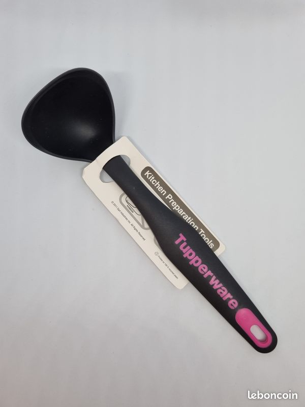 Louchette rose de Tupperware ustensile neuve (image 1)