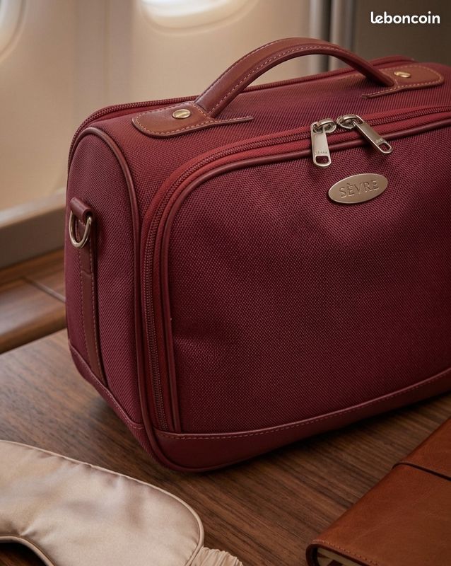 âđ§łâš Vanity / Sac de Voyage DELSEY avec BandouliĂšre â Ătat Impeccable đ (image 2)
