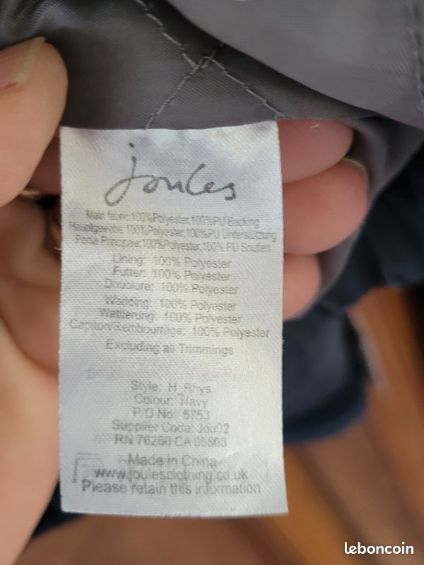 Haut Sans Manches Joules Taille UK 10 - Multicolore - Occasion Très Bon état