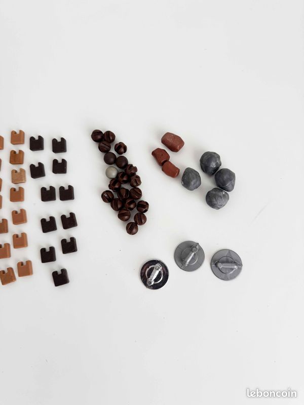 Accessoires Playmobil 10 Clips Pour Rocher - Occasion Bon état, Thème Pirates