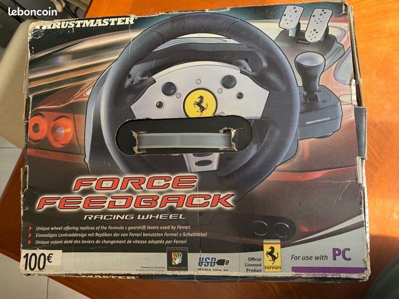 Volant TrustMaster Ferrari avec retour de force (image 5)