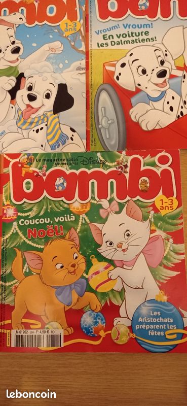 5 numéros Bambi (1-3 ans) (image 2)